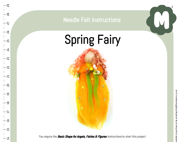 Spring Fairy Instructions PDF