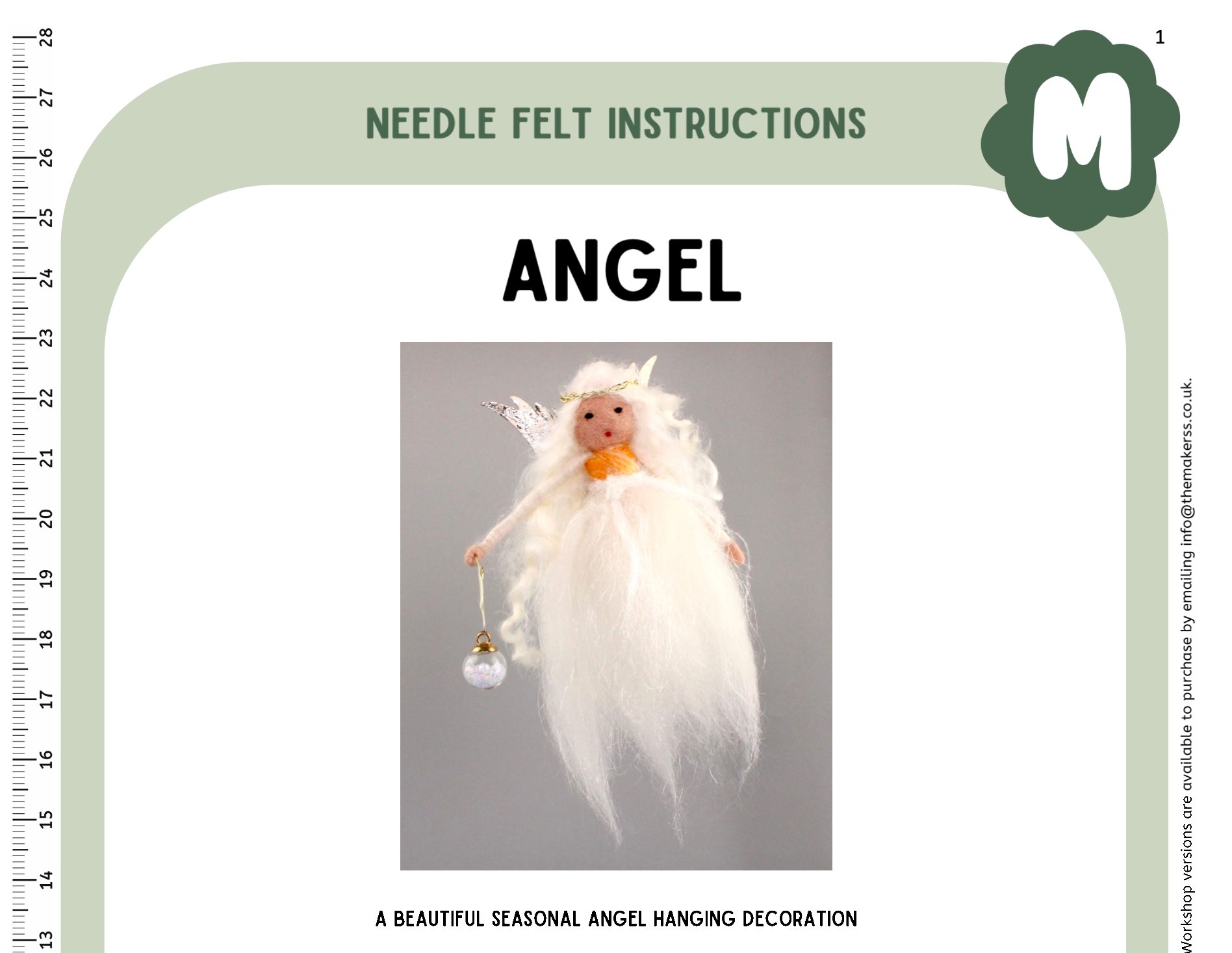 Angel Fairy Instructions PDF - The Makerss