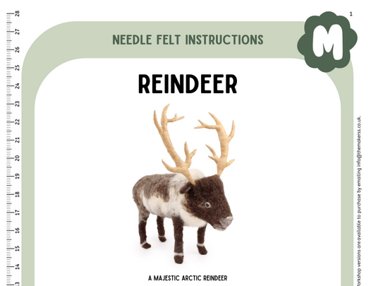 Reindeer Instructions PDF - The Makerss