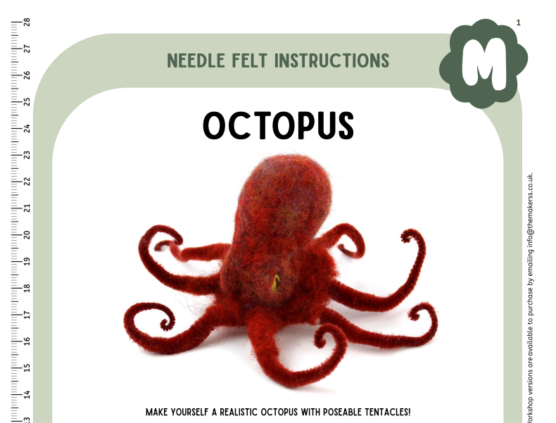 New and Improved - Octopus Instructions PDF - The Makerss