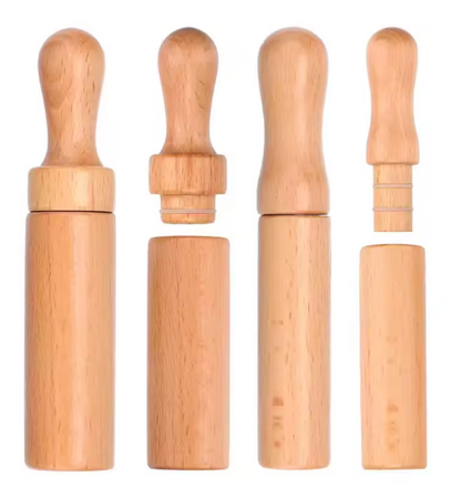 3- or 8-needle wooden needle holder including stand - The Makerss