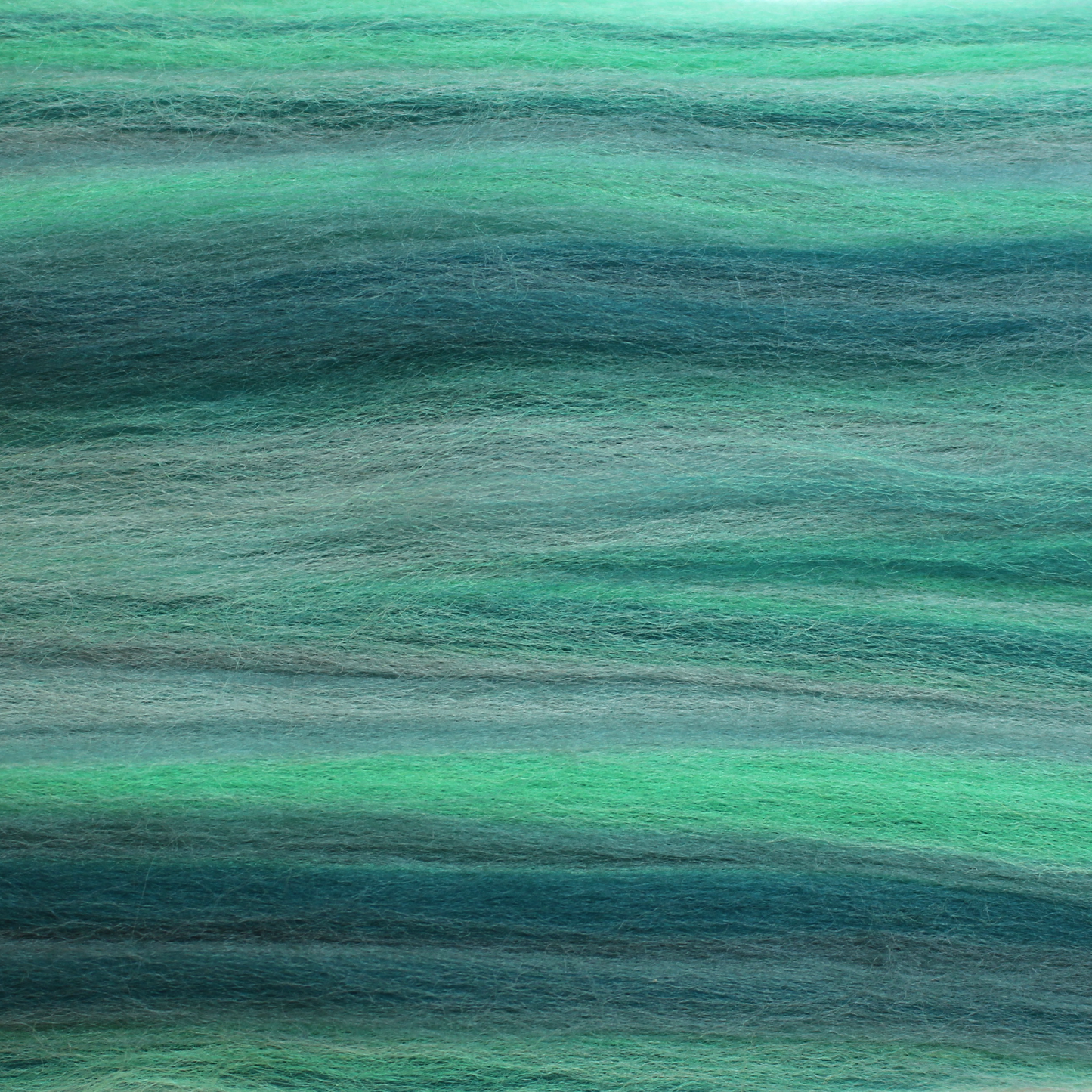 Sea Glass dyed Merino Wool Tops - The Makerss