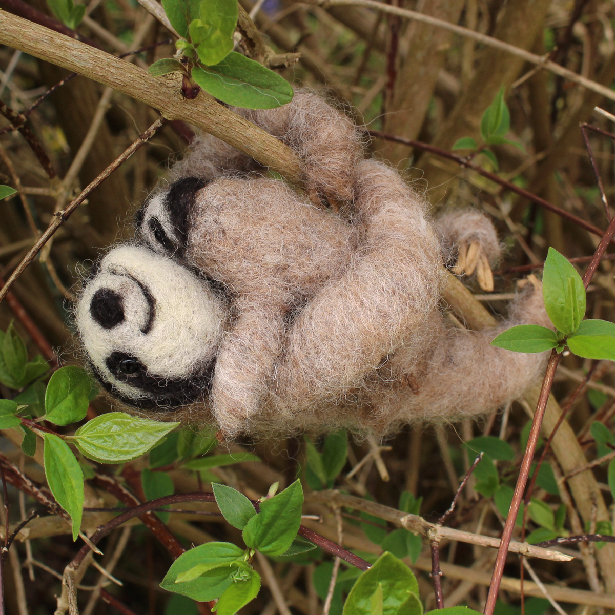 Sloth with Baby Small Needle Felt Kit
