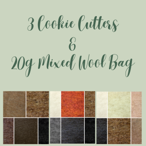 Cookie Cutter & Wool Lucky Dip - The Makerss