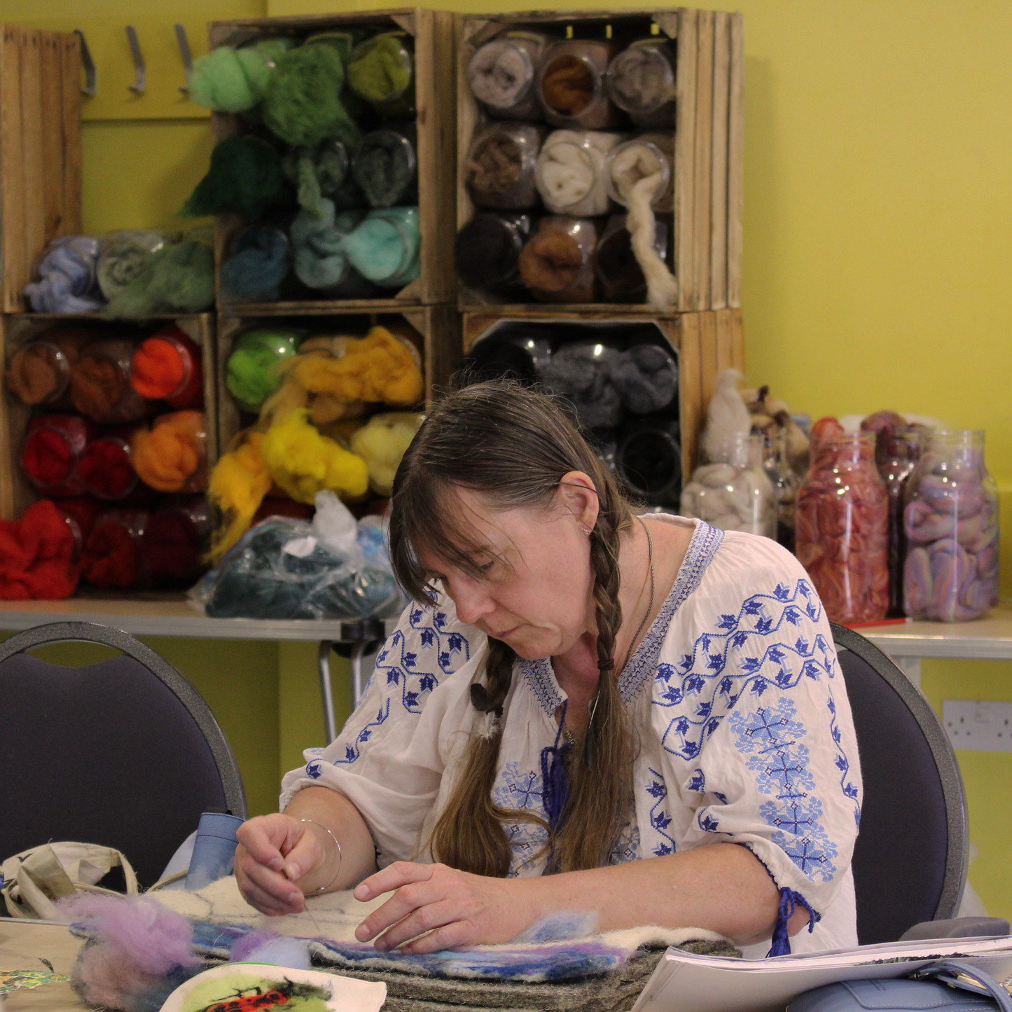 2027 Winter Needle Felting Retreat workshop - 22-24 January - Life size Chicken