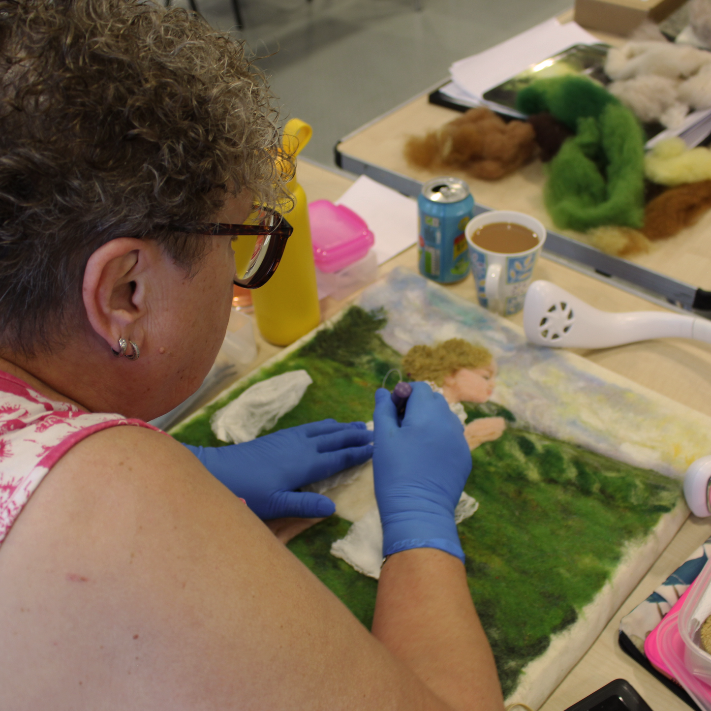 2027 Winter Needle Felting Retreat workshop - 22-24 January - Life size Chicken