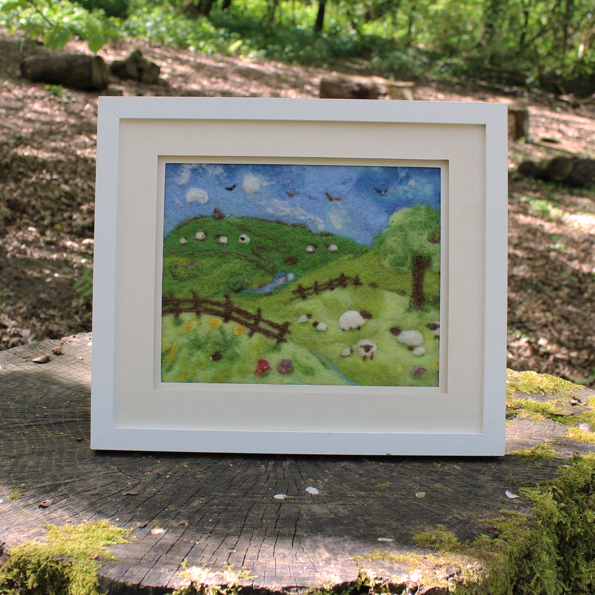 2026 Summer Needle Felting Retreat workshop - 10-12 July - Landscapes and Animal Portraits - The Makerss