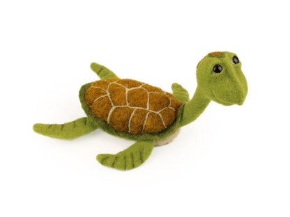 Sea Turtle Needle Felting Pack - with or without tools - The Makerss