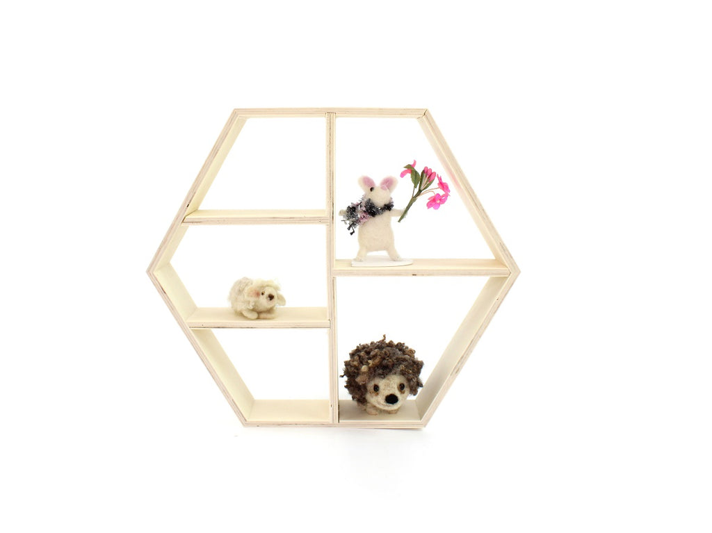 Small Honeycomb Shelving Unit - The Makerss