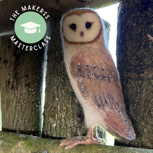 Makerss Masterclass - Large Barn Owl - The Makerss