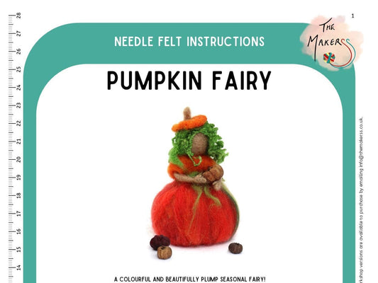 Pumpkin Fairy Instructions PDF - The Makerss