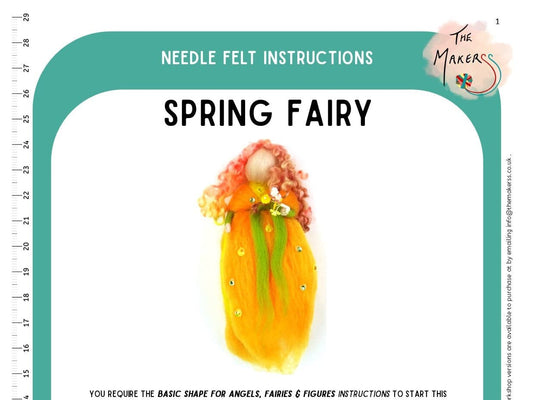 Spring Fairy Instructions PDF - The Makerss