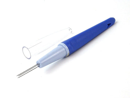 3 Needle Felting Tool / Handle / Holder - with felting needles - The Makerss