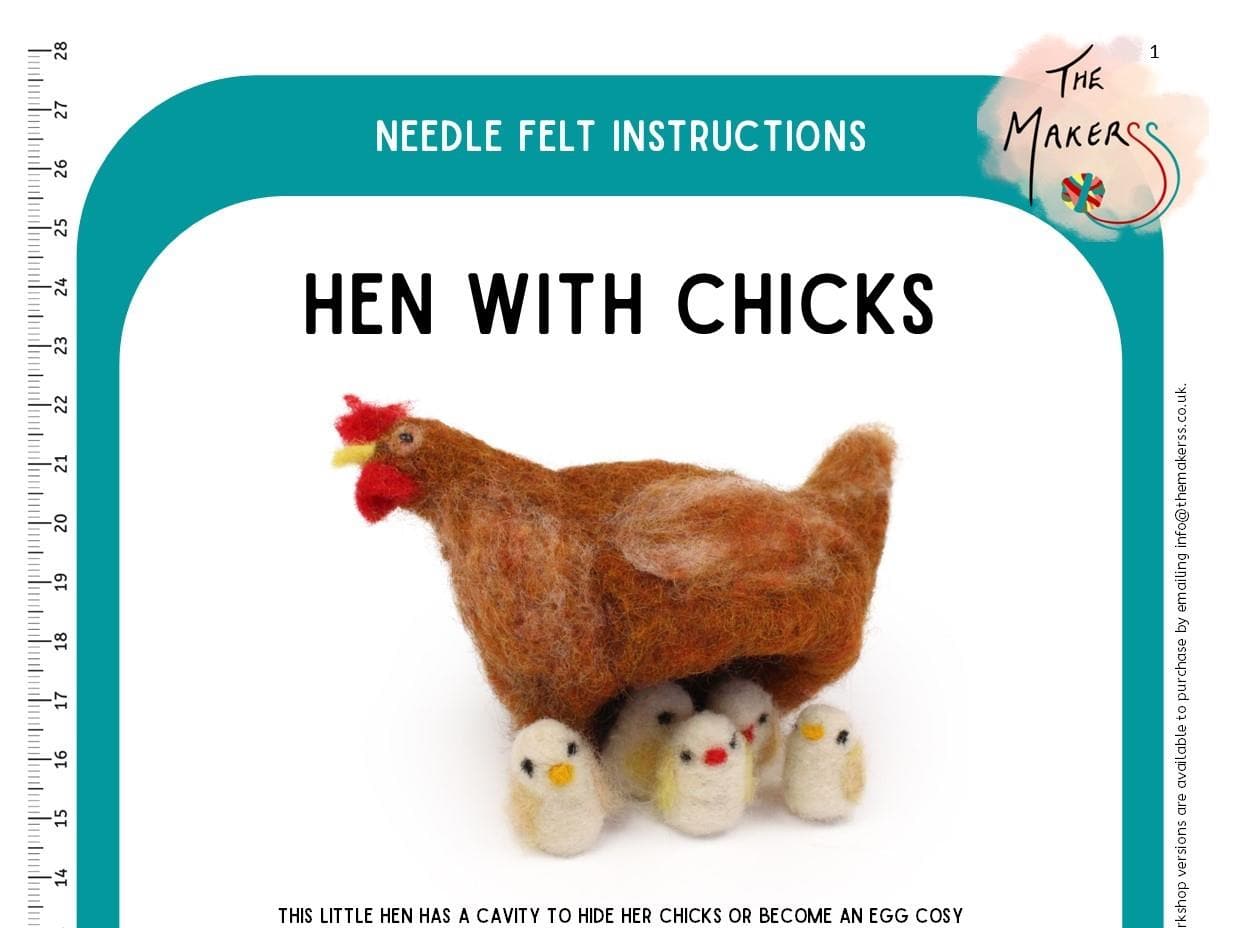 Hen And Chicks Instructions PDF - The Makerss