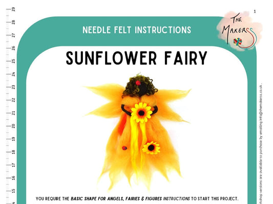 Sunflower Fairy Instructions PDF - The Makerss