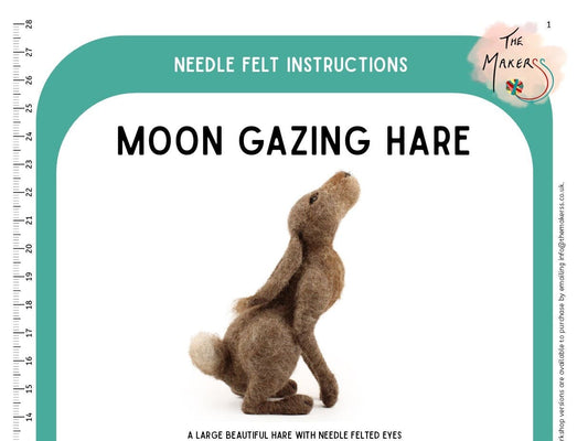 Moon Gazing Hare Instructions PDF - The Makerss