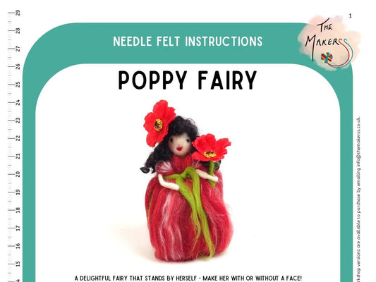 Poppy Fairy Instructions PDF - The Makerss