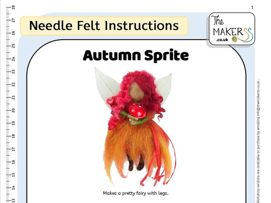 Autumn Sprite Instructions PDF - The Makerss