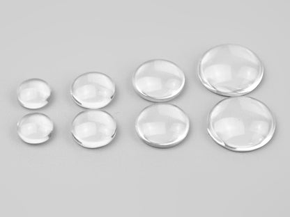 Blank Glass Cabochon Eyes - various pack sizes - The Makerss