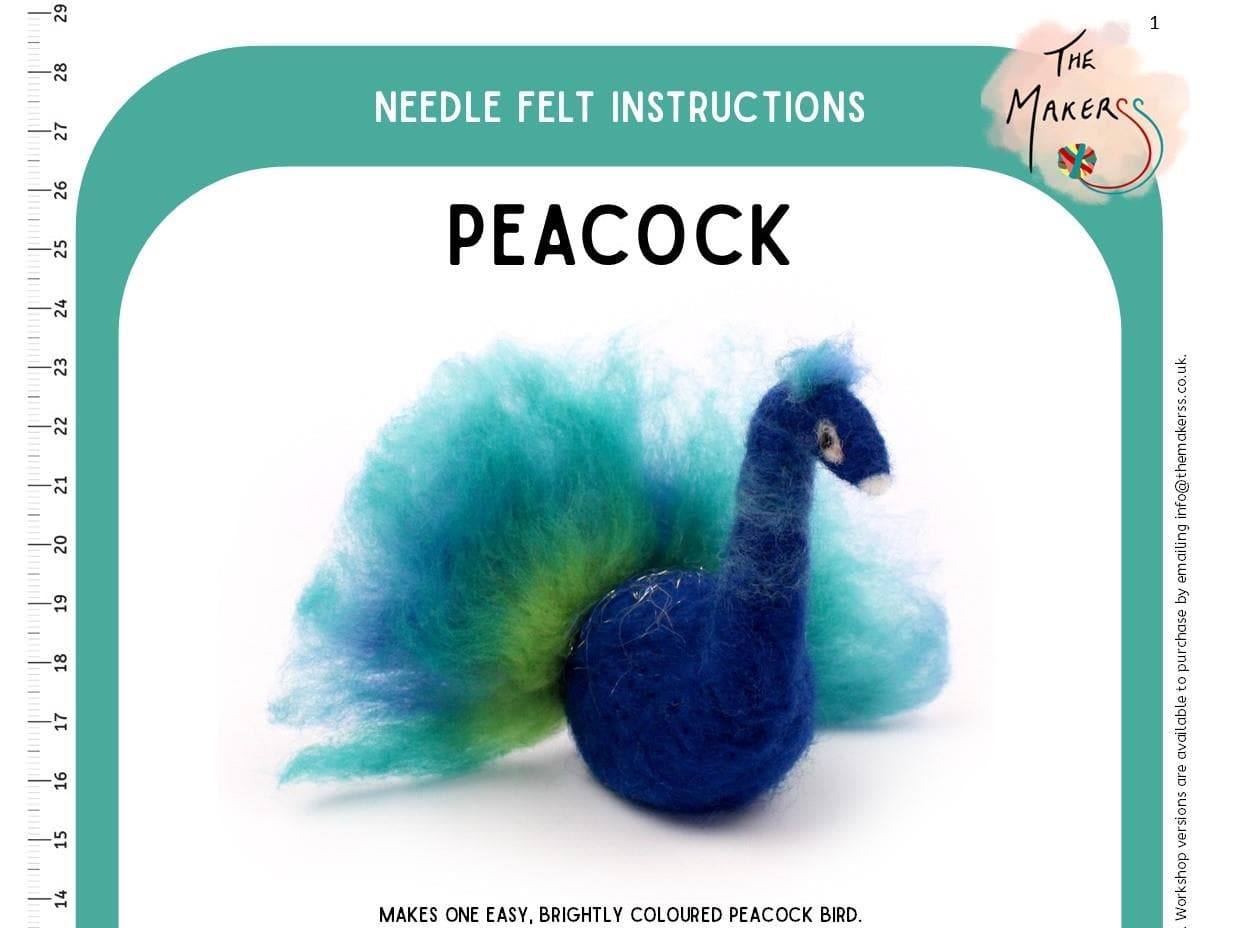 PDF- Peacock Instructions - The Makerss