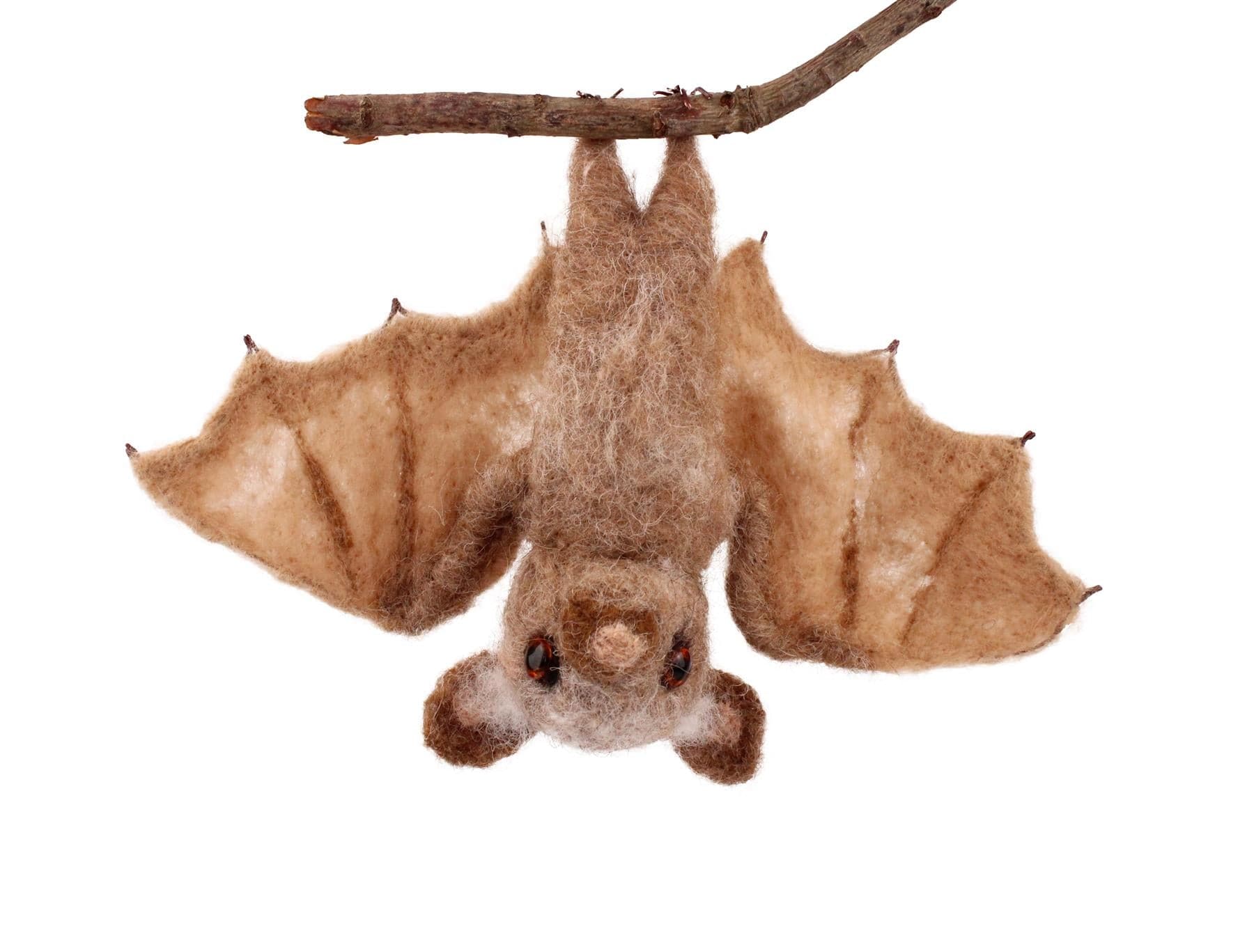 Fruit Bat Needle Felt Pack - with or without tools - The Makerss