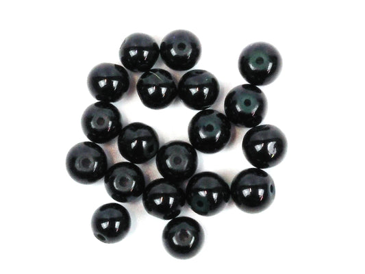 Black beads for eyes - various sizes - The Makerss