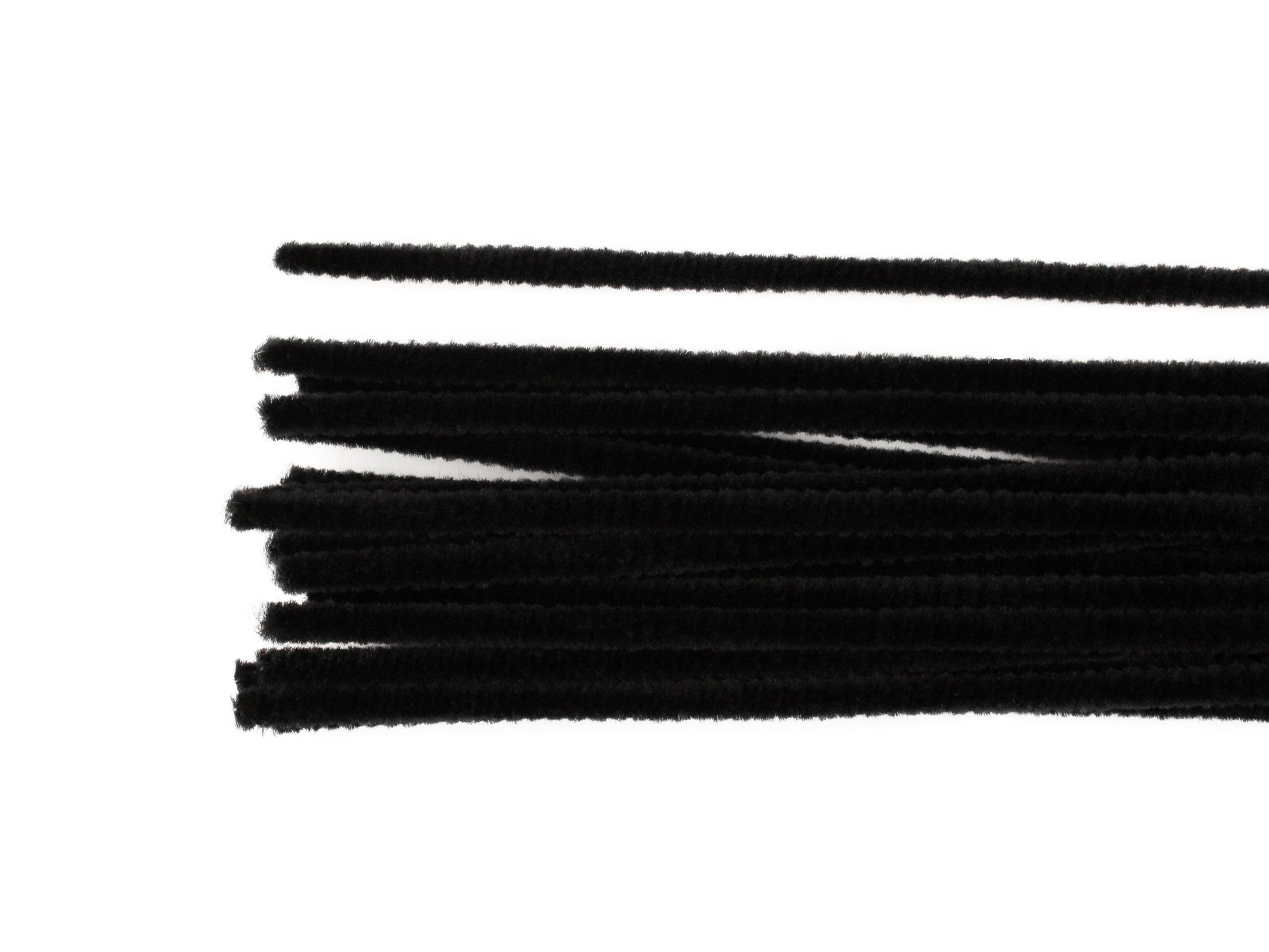 Black Luxury Pipe Cleaners - The Makerss