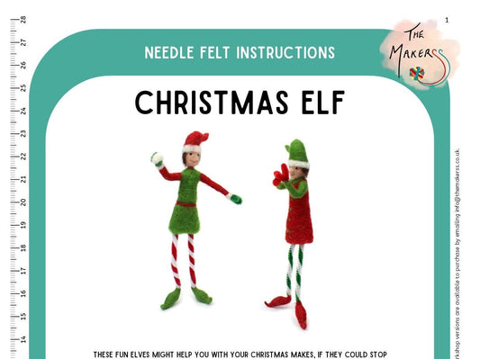 Christmas Elf Instructions PDF - The Makerss