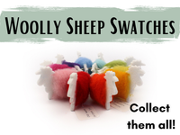 Pale Pink - dyed Mountain Sheep carded wool batts - The Makerss