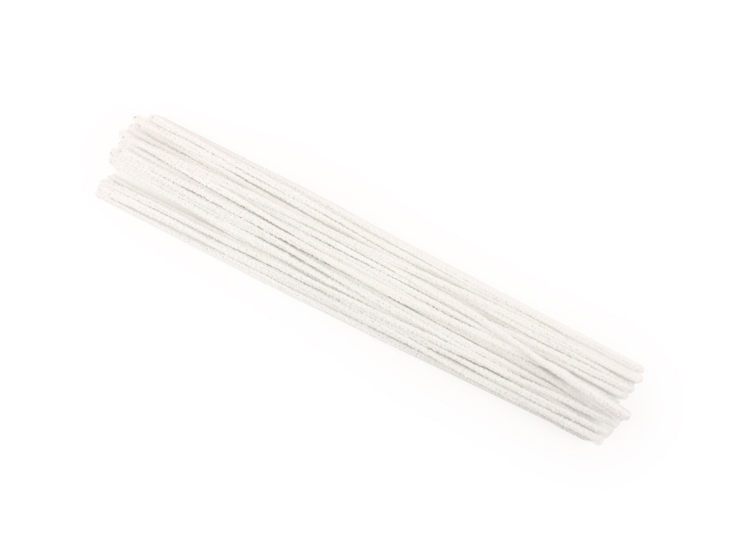White Extra Stiff Pipe Cleaners - The Makerss