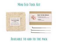 Fruit Bat Needle Felt Pack - with or without tools - The Makerss