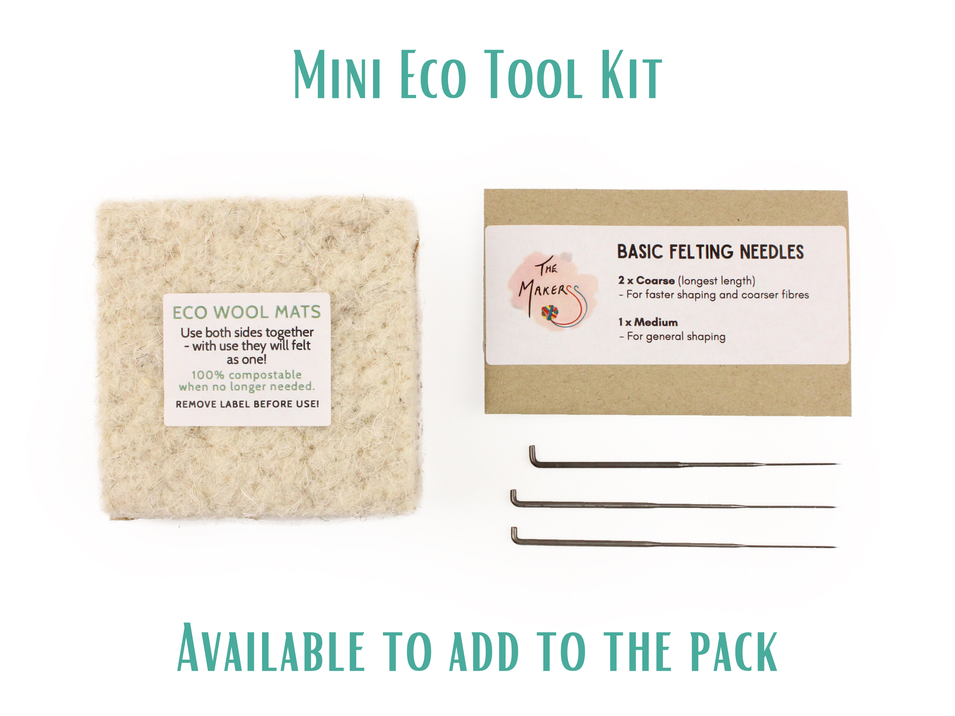 Puffin Needle Felt Pack - with or without tools - The Makerss