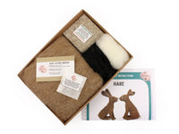 Hare Needle Felt Kit - The Makerss