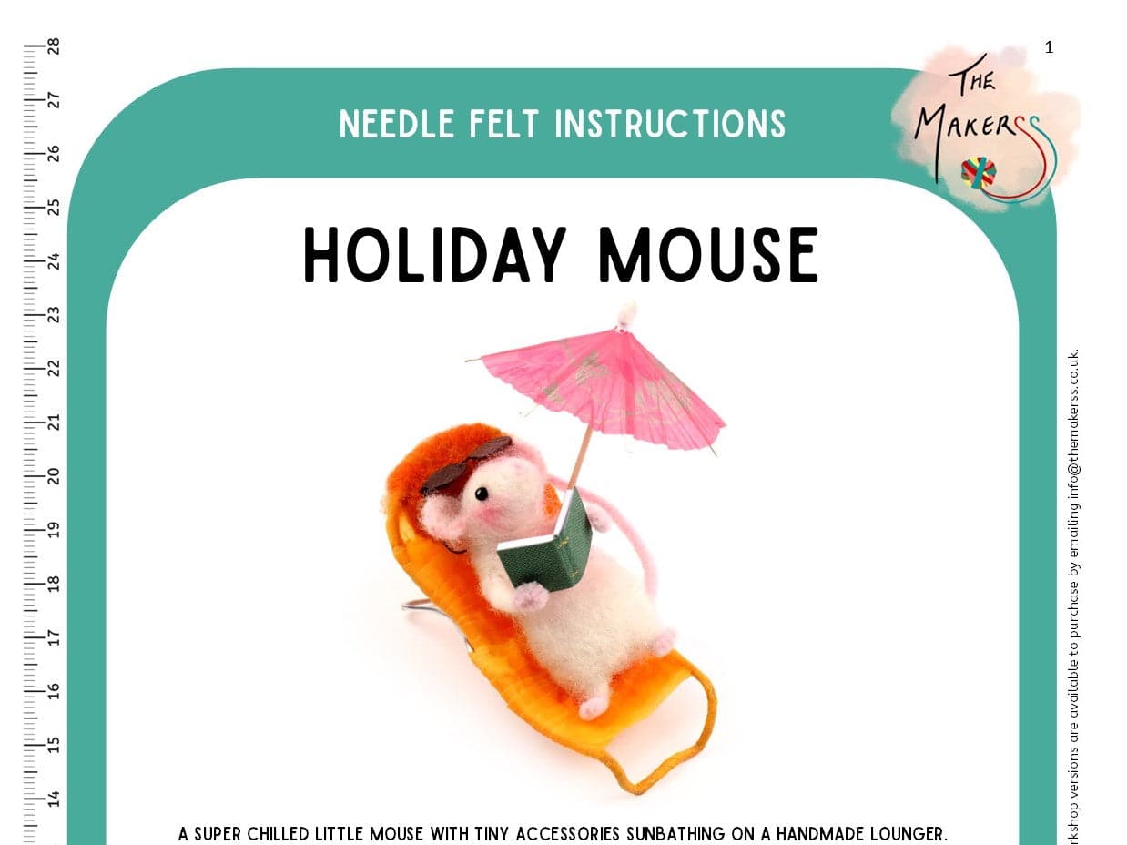 Holiday Mouse Instructions PDF - The Makerss