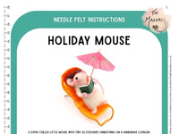 Holiday Mouse Instructions PDF - The Makerss