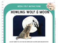 Howling Wolf & Moon Instructions PDF - The Makerss