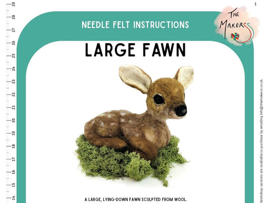 Large Fawn Instructions PDF - The Makerss