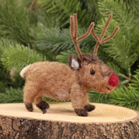 Little Reindeer Small Needle Felt Kit - The Makerss