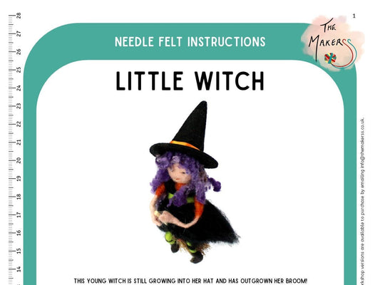 Little Witch Instructions PDF - The Makerss