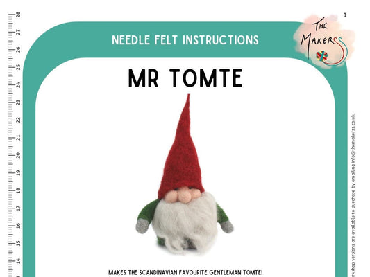 Mr Tomte Instructions PDF - The Makerss