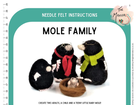 Mole Family Instructions PDF - The Makerss