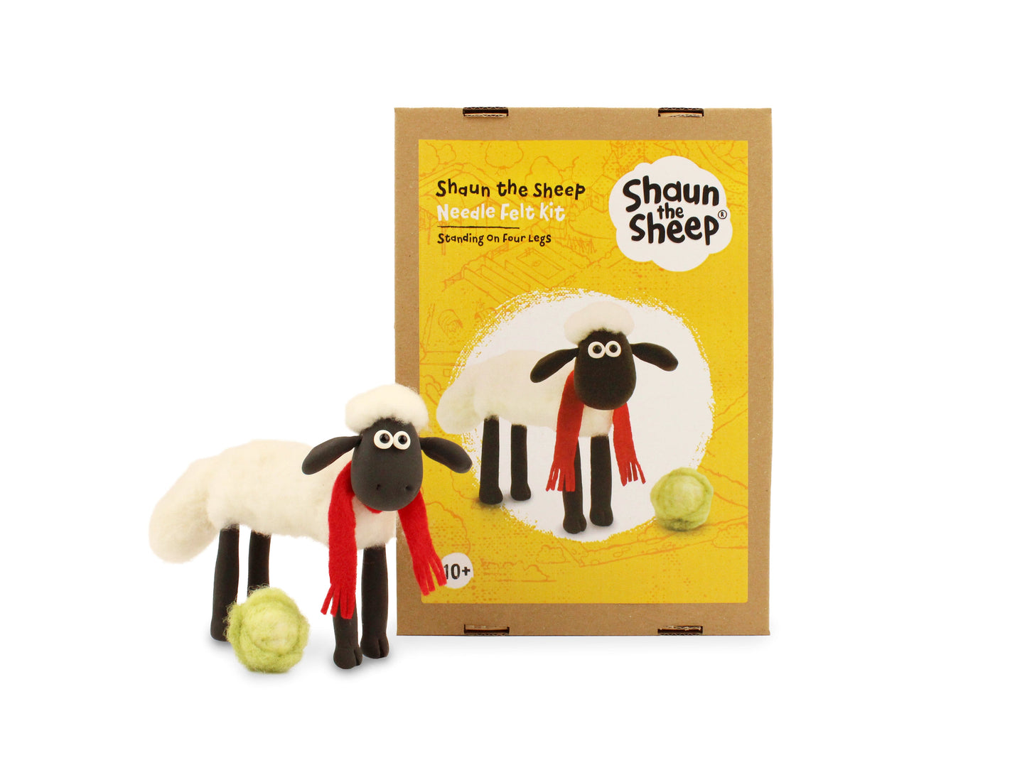 Aardman Shaun the Sheep Needle Felt Kits - Various Options - The Makerss