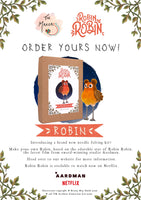 Aardman ROBIN Needle Felt Kit - The Makerss