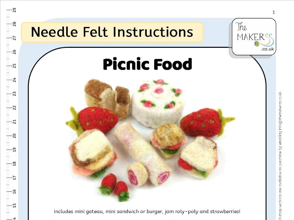 Picnic Food Instructions PDF - The Makerss
