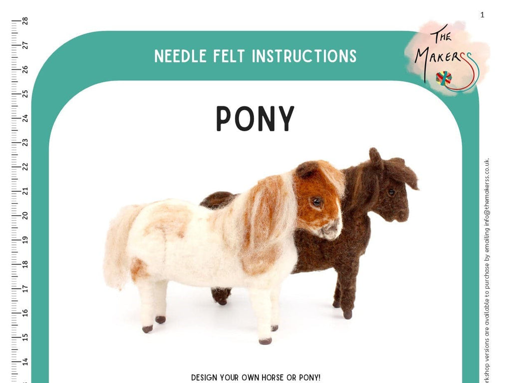 Pony Instructions PDF - The Makerss