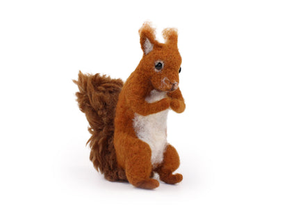 Red Squirrel Small Needle Felt Kit - The Makerss