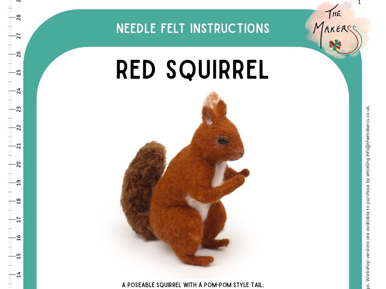 Red Squirrel Instructions PDF - The Makerss