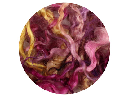 Hand Dyed Teeswater Curls 10g - various colours - The Makerss