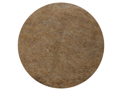 Russian Karakul - natural medium tan brown carded wool batts - various weights - The Makerss