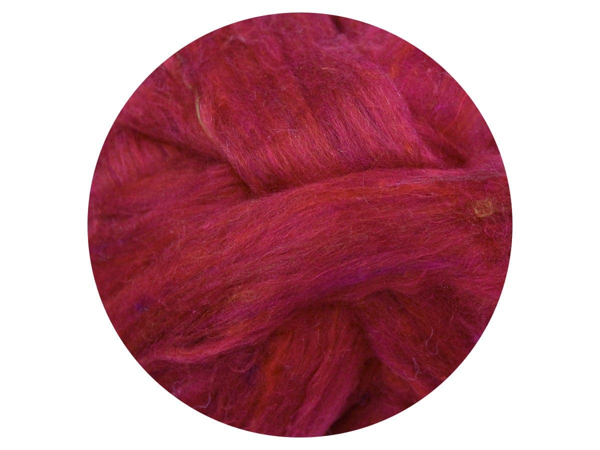 Carded Sari Silk Tops 25g - various options available - The Makerss